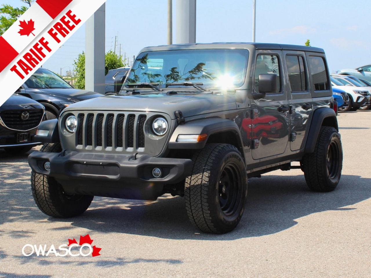 Used 2021 Jeep Wrangler 2.0L Summer is Here! Big Tires! One Owner! for sale in Whitby, ON