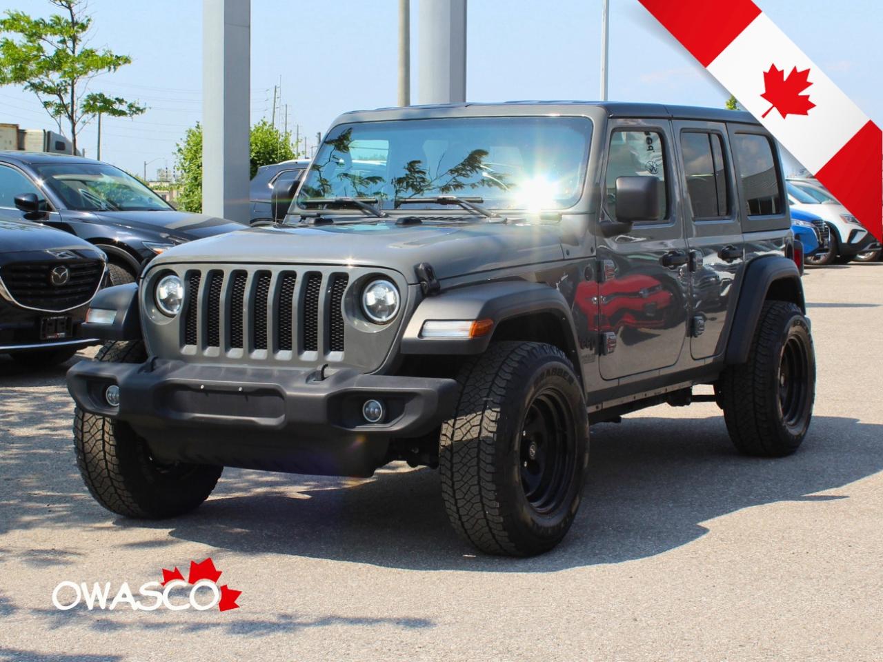 Used 2021 Jeep Wrangler 2.0L Summer is Here! Big Tires! One Owner! for sale in Whitby, ON