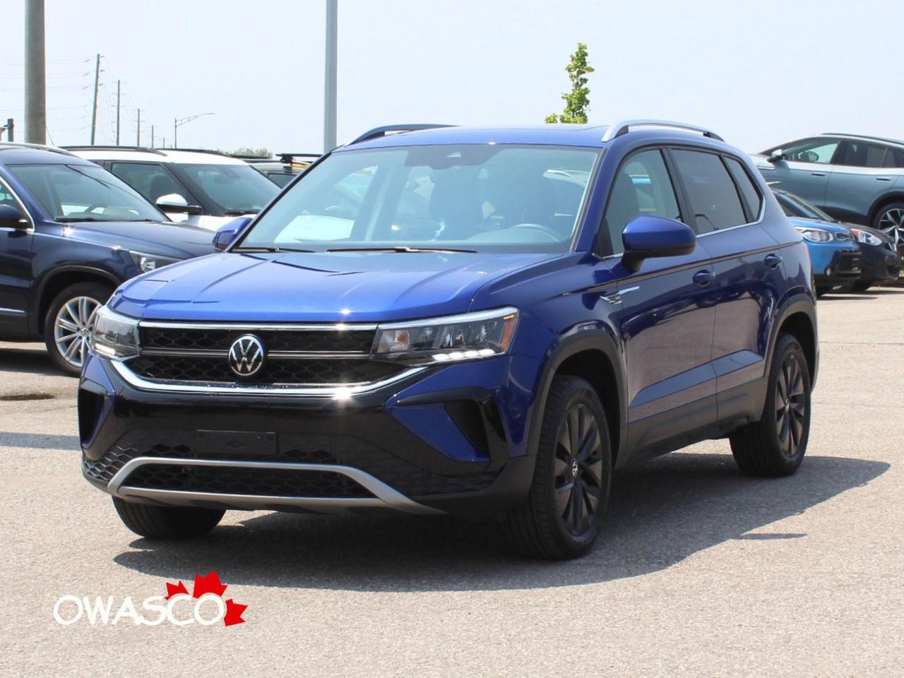 Used 2023 Volkswagen Taos 1.5L One Owner! Off Lease! Sunroof Pkg! for sale in Whitby, ON