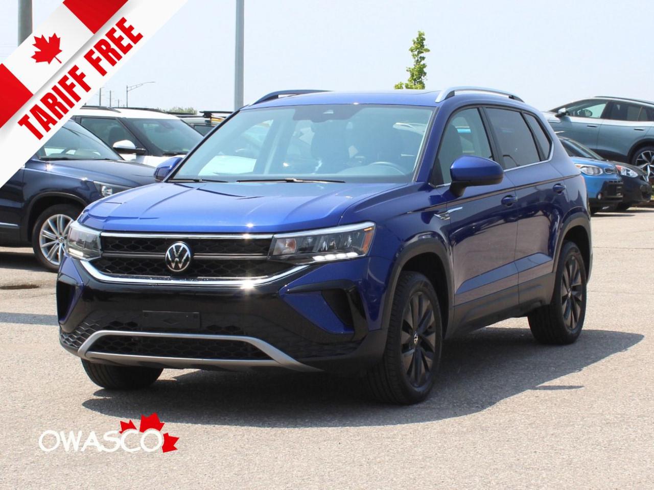 Used 2023 Volkswagen Taos 1.5L One Owner! Off Lease! Sunroof Pkg! for sale in Whitby, ON