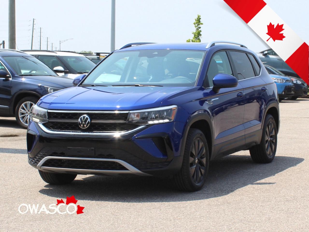 Used 2023 Volkswagen Taos 1.5L One Owner! Off Lease! Sunroof Pkg! for sale in Whitby, ON