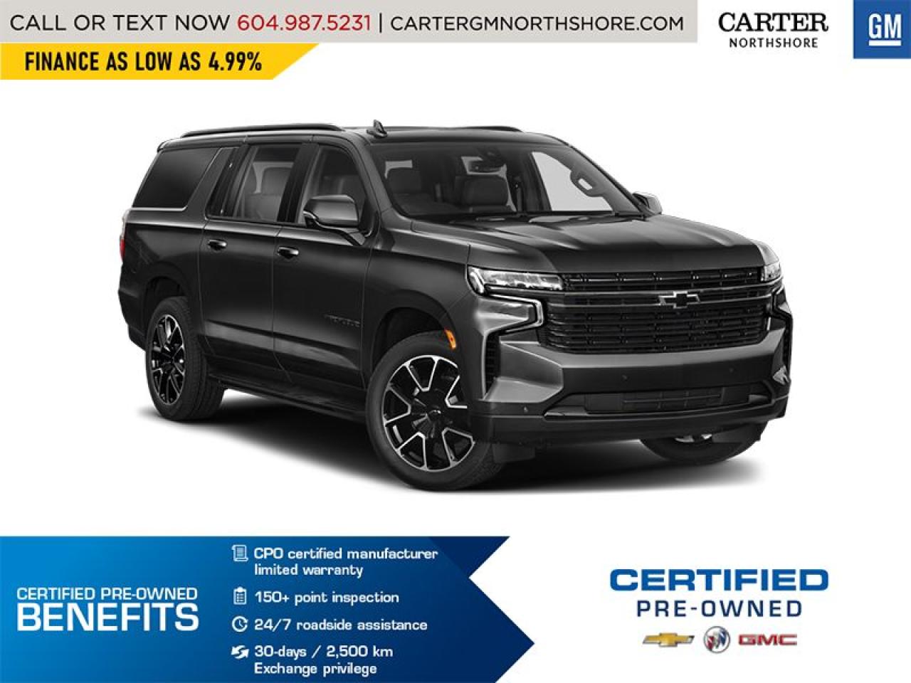 Used 2024 Chevrolet Suburban LS 4WD | Alum Wheels/Driver Assist Pkg/HD Cam for sale in North Vancouver, BC