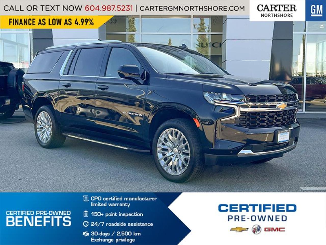 Used 2024 Chevrolet Suburban LS 4WD | Alum Wheels/Driver Assist Pkg/HD Cam for sale in North Vancouver, BC