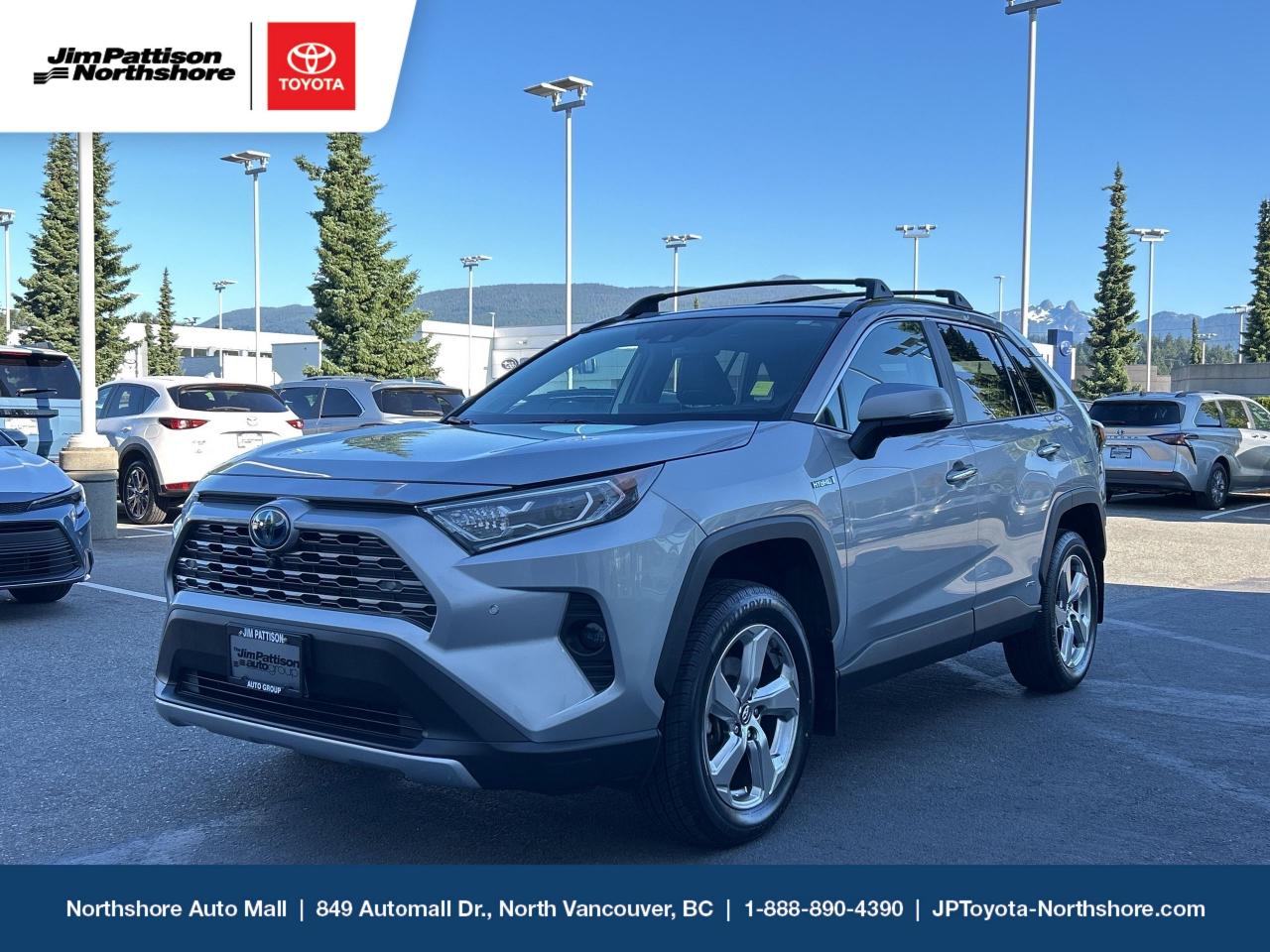 Used 2020 Toyota RAV4 Hybrid Limited, Certified for sale in North Vancouver, BC