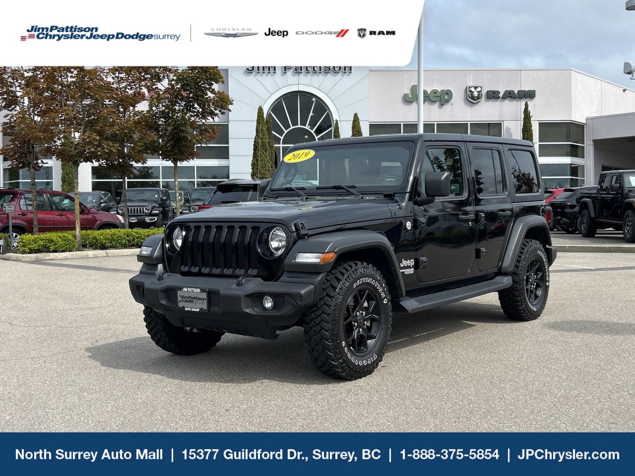 Used 2019 Jeep Wrangler Unlimited | New Tire Pkg | Rugged & Adventure-Ready! for sale in Surrey, BC