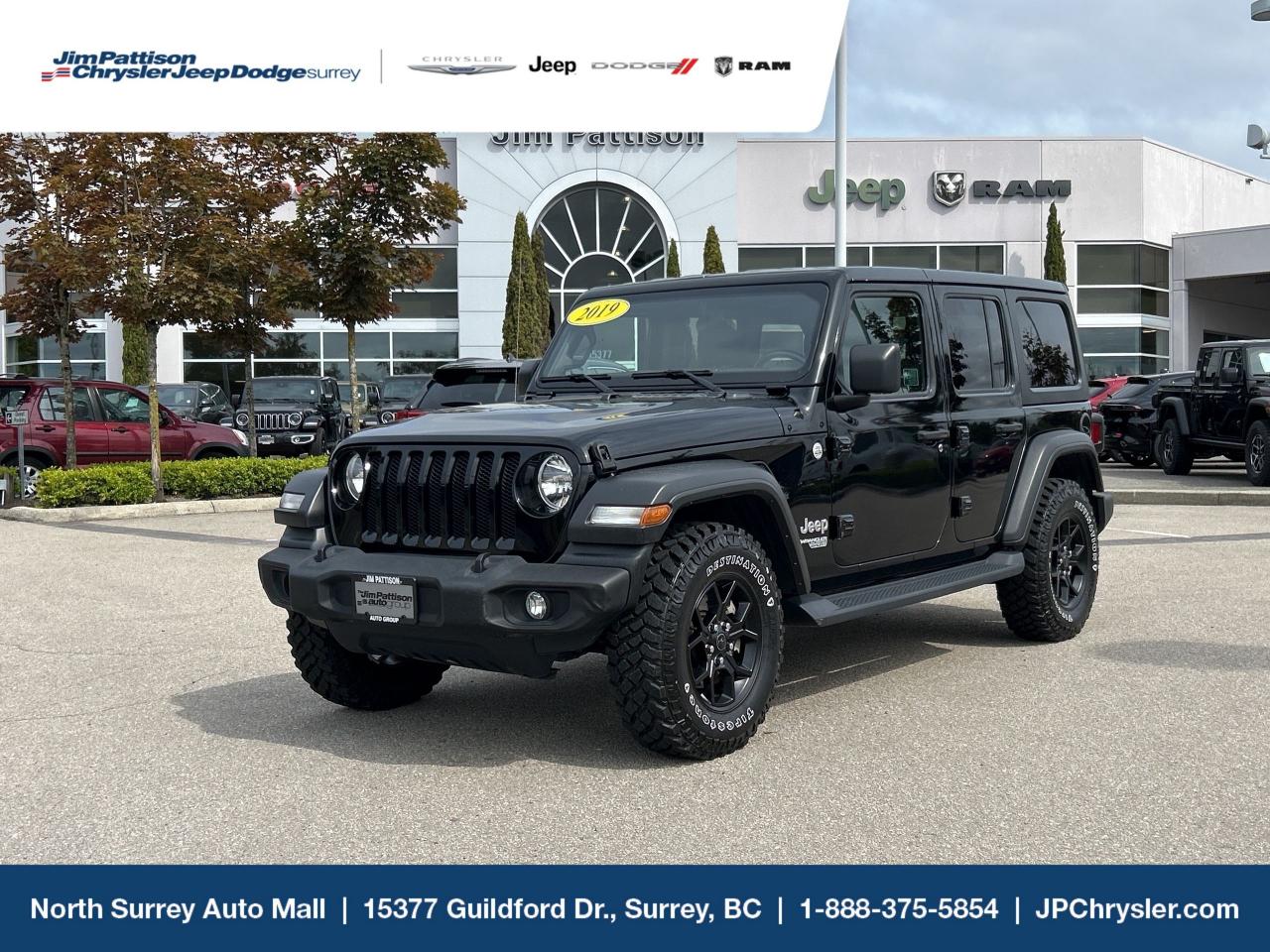 Used 2019 Jeep Wrangler Unlimited | New Tire Pkg | Rugged & Adventure-Ready! for sale in Surrey, BC