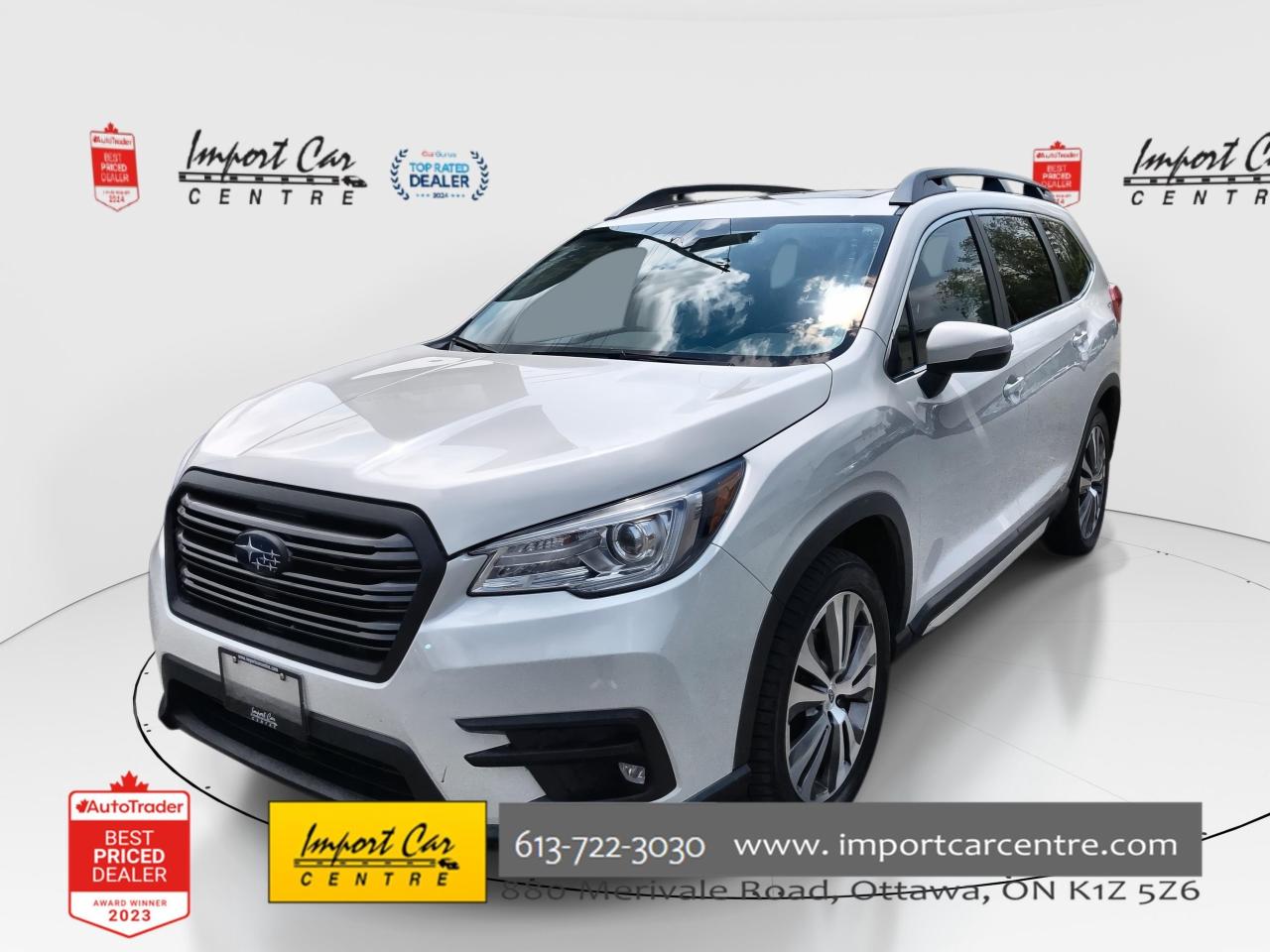 Used 2020 Subaru ASCENT Limited LIMITED 8 PASSENGER, LEATHER, PAN.ROOF, HA for sale in Ottawa, ON