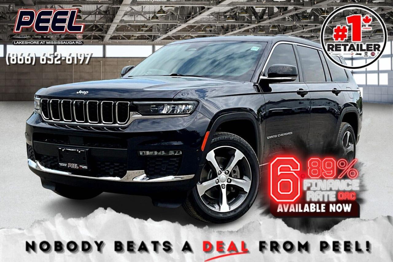 Used 2023 Jeep Grand Cherokee L Limited | 6Seat | Vented Leather | SafetyTec | 4X4 for sale in Mississauga, ON