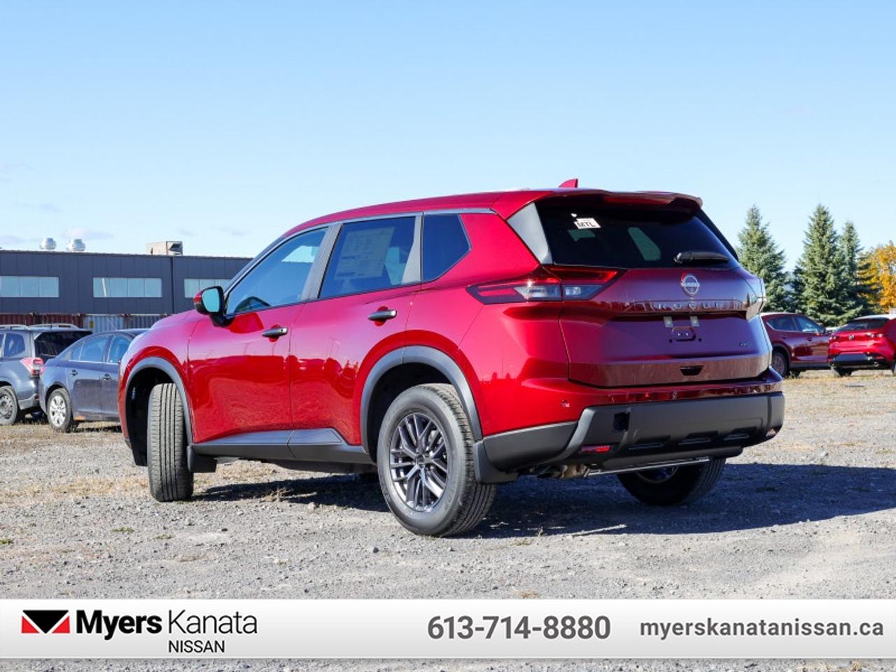 2026 Nissan Rogue S  Heated Seats - $249 B/W Photo3