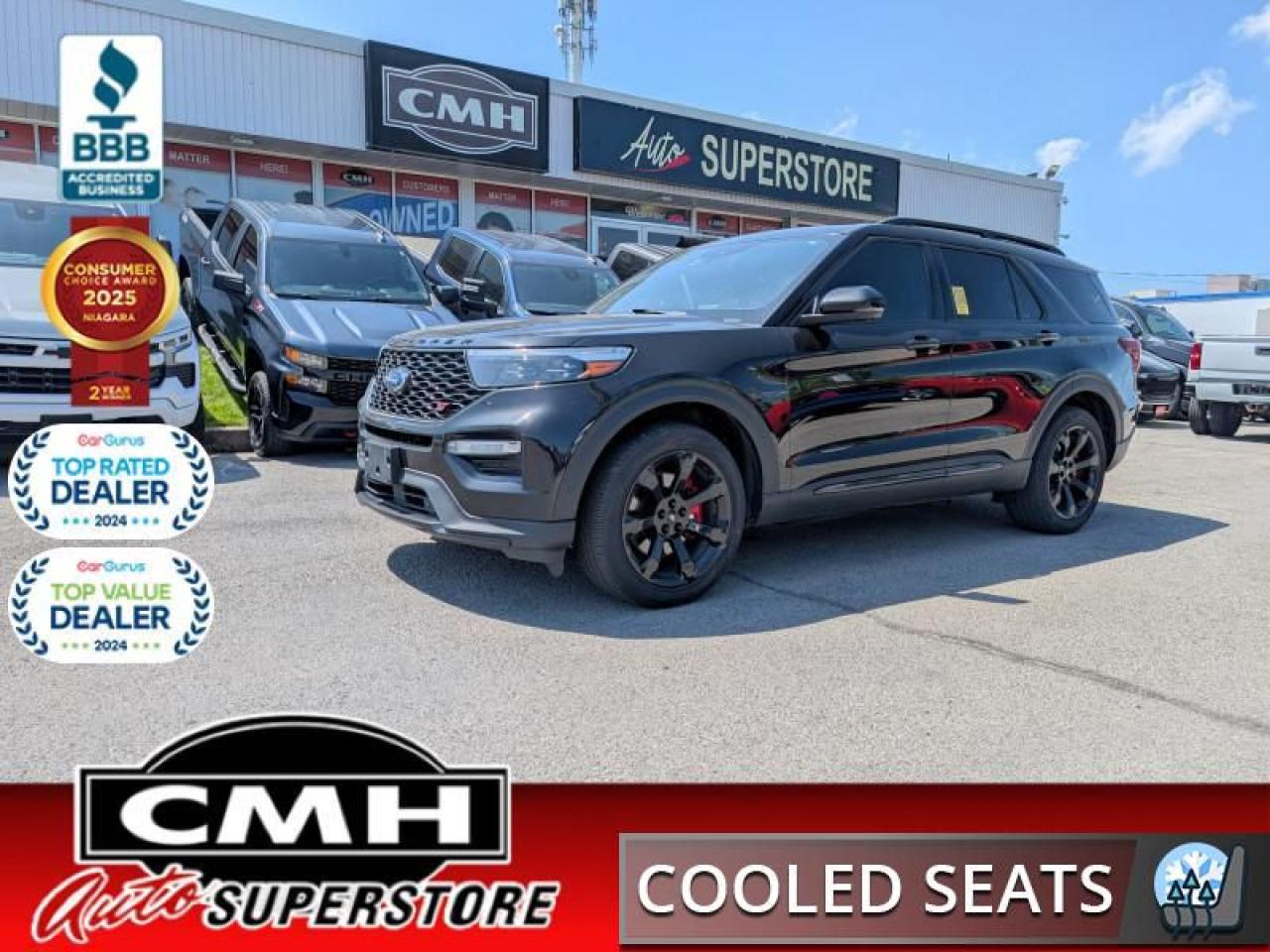 Used 2021 Ford Explorer ST  **ST STREET PACK - PREM TECH PKG** for sale in St. Catharines, ON