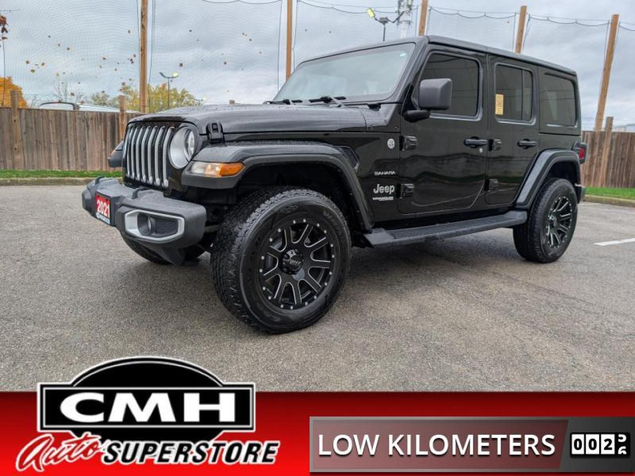 Used 2021 Jeep Wrangler Sahara Unlimited  **LOW KMS - DIESEL** for sale in St. Catharines, ON