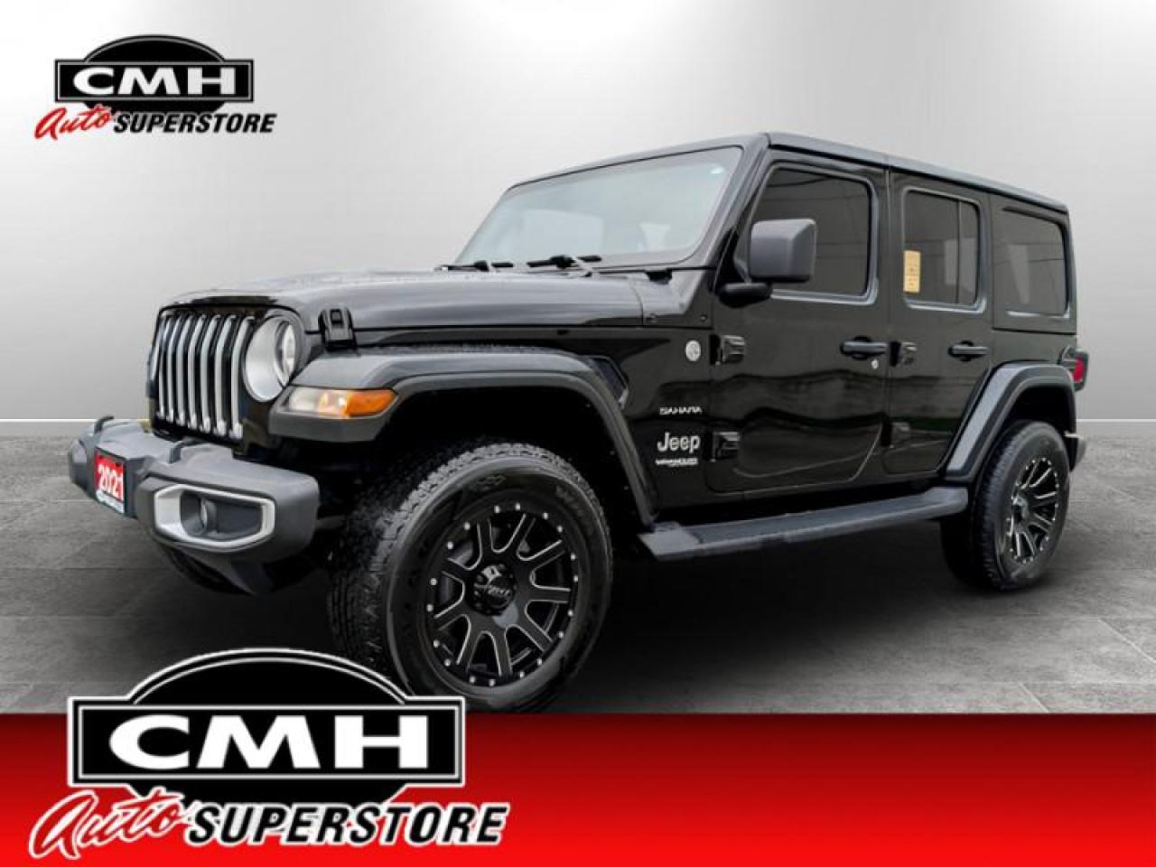 Used 2021 Jeep Wrangler Sahara Unlimited  **LOW KMS - DIESEL** for sale in St. Catharines, ON