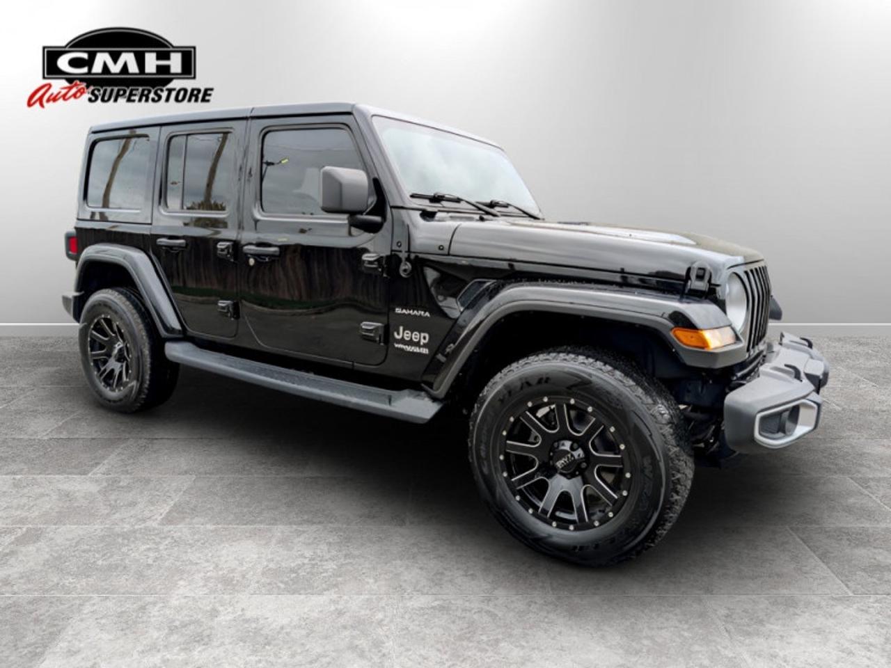 2021 Jeep Wrangler Sahara Unlimited  **LOW KMS - DIESEL** Photo