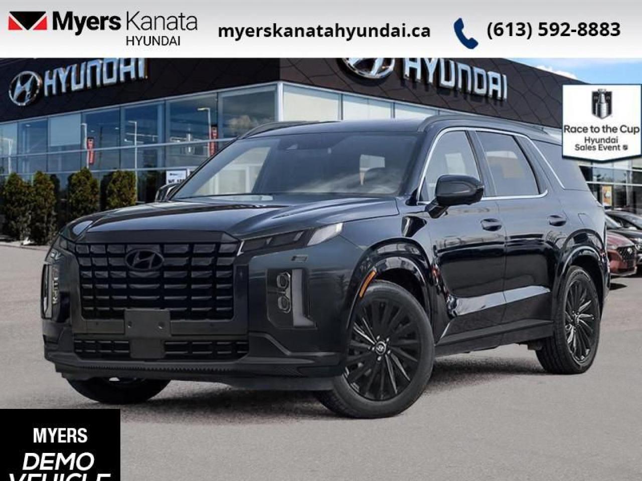 Used 2025 Hyundai PALISADE Ultimate Calligraphy Night 7-Passenger  - $209.99 /Wk for sale in Kanata, ON