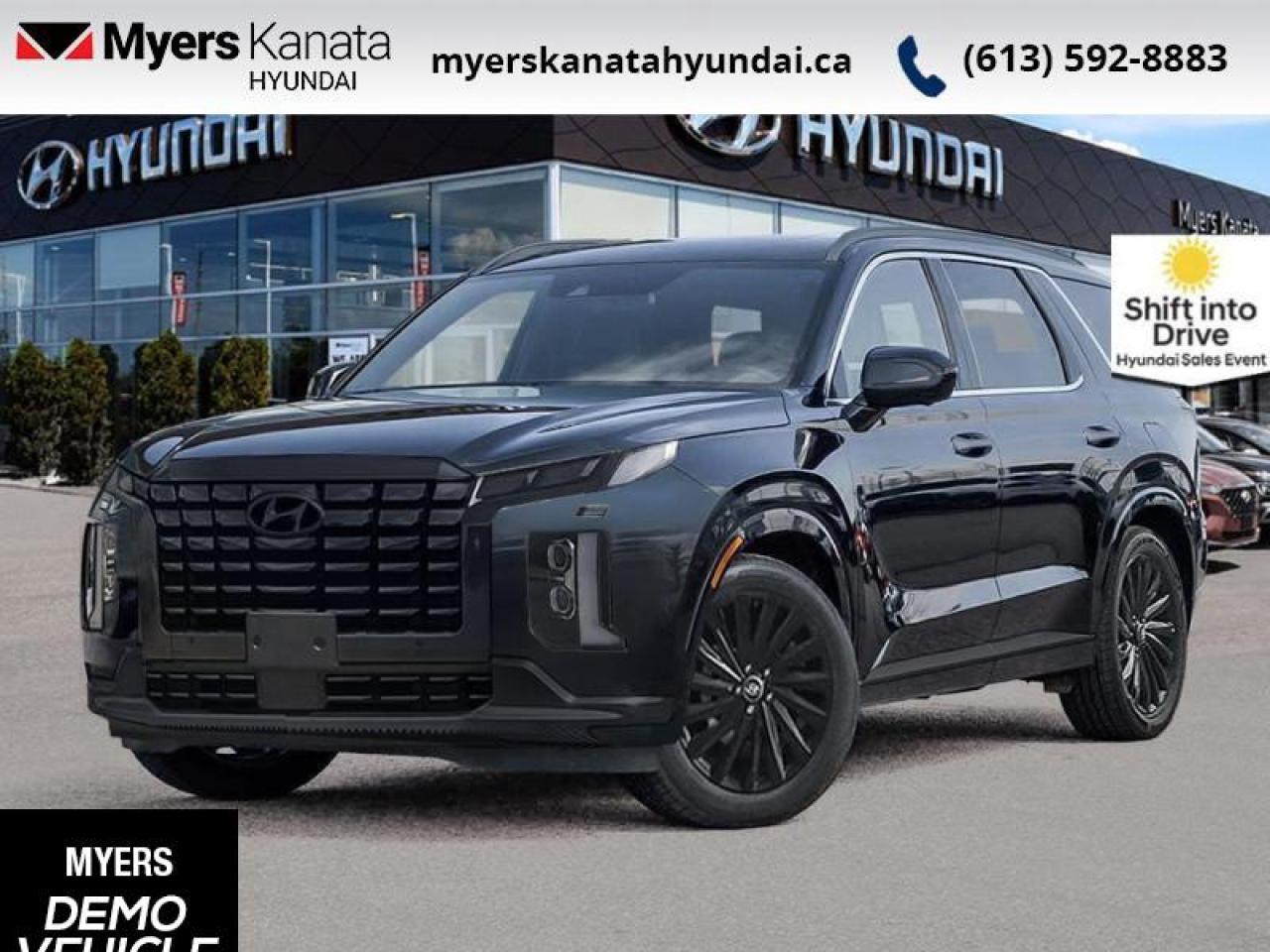 Used 2025 Hyundai PALISADE Ultimate Calligraphy Night 7-Passenger  - $209.99 /Wk for sale in Kanata, ON