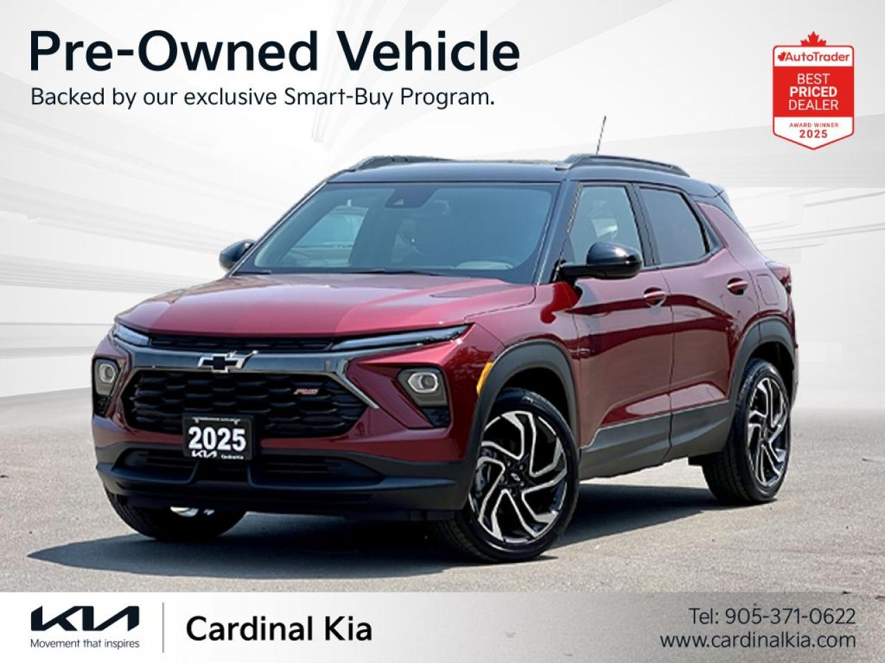Used 2025 Chevrolet TrailBlazer RS for sale in Niagara Falls, ON