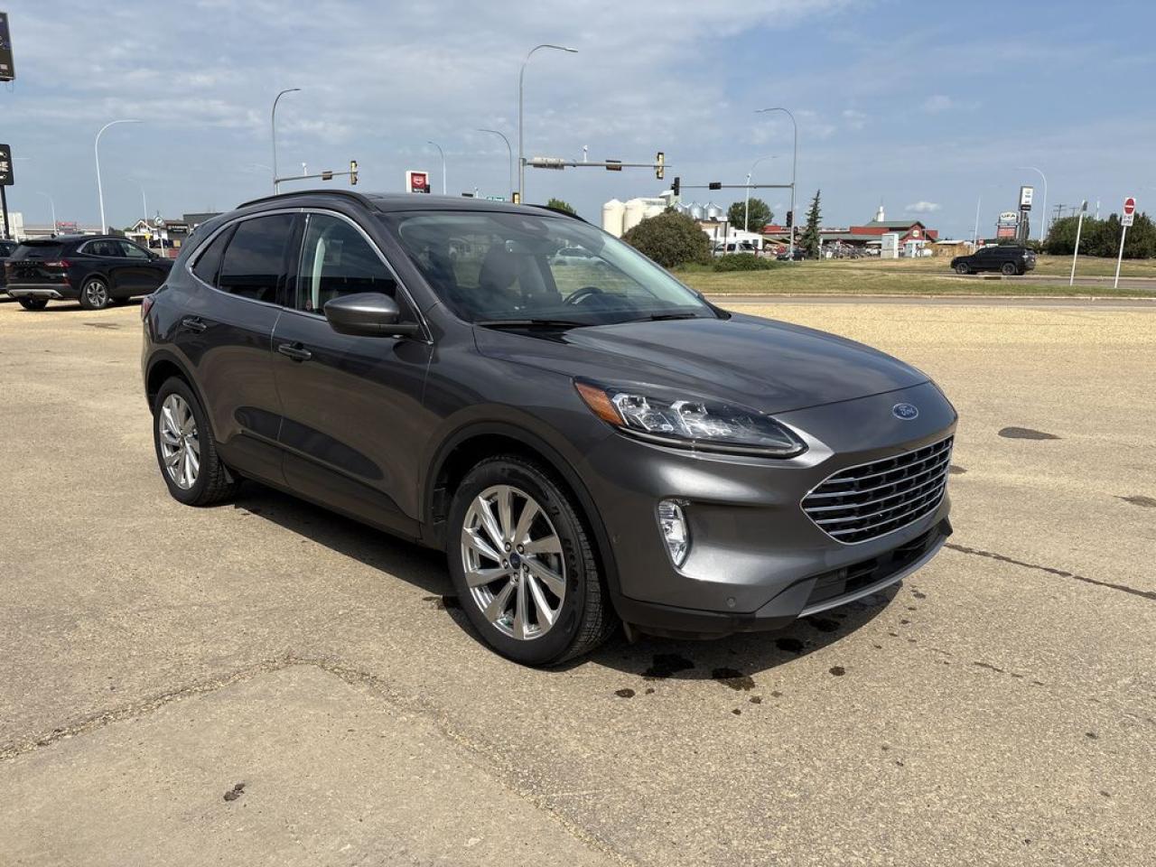 Used 2021 Ford Escape Titanium Hybrid for sale in Camrose, AB