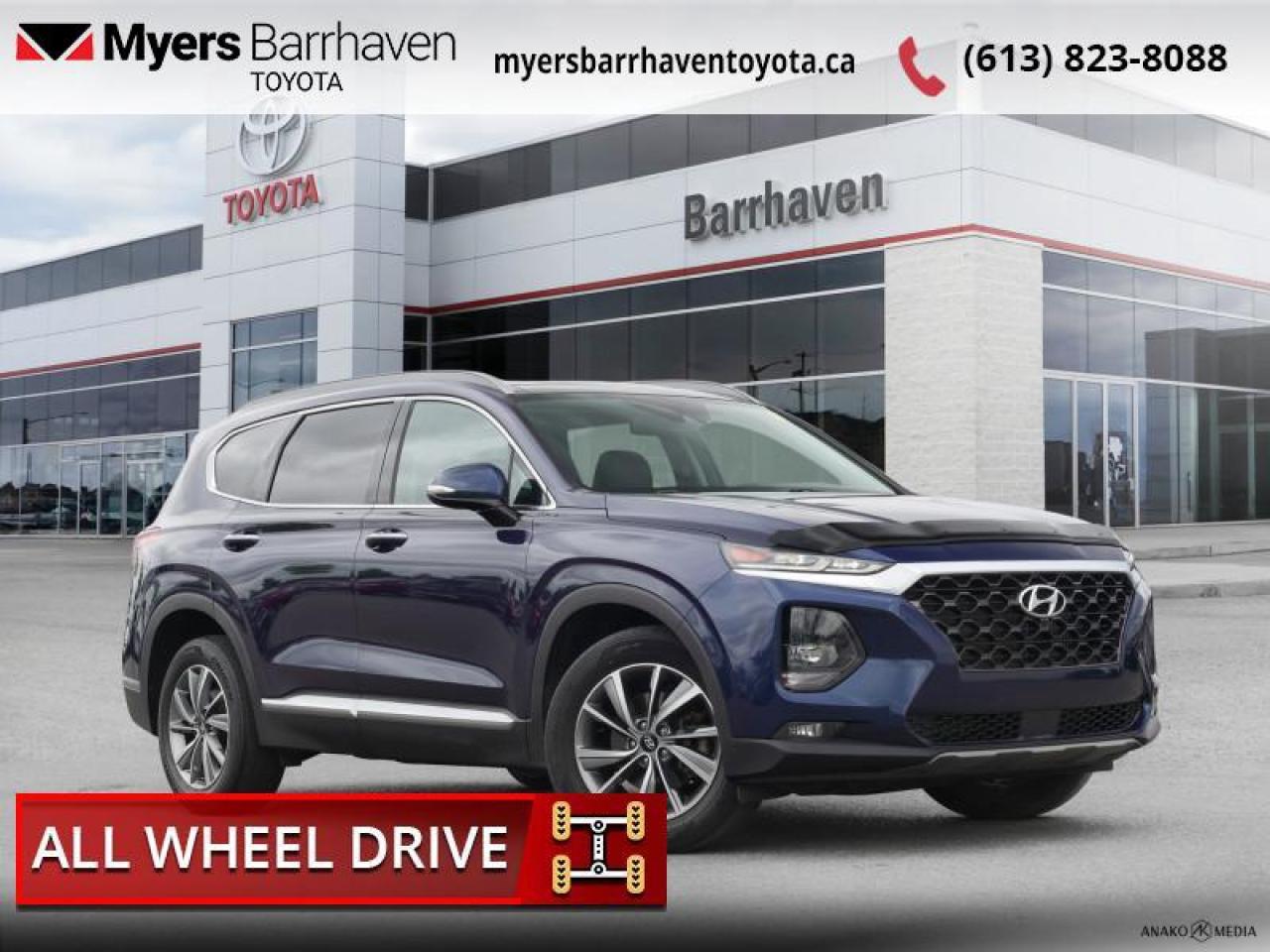 Used 2019 Hyundai Santa Fe 2.0T Luxury AWD  - Sunroof - $216 B/W for sale in Ottawa, ON