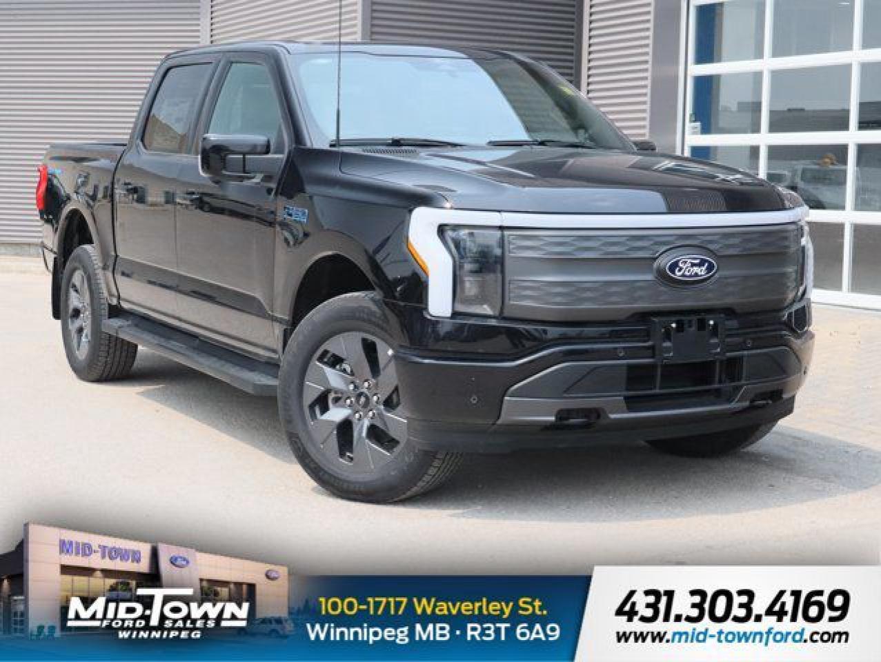 New 2025 Ford F-150 Lightning 5.5' for sale in Winnipeg, MB