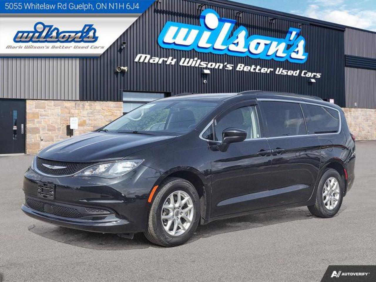 Used 2021 Dodge Grand Caravan SXT | DVD | Tow Pkg | Power Sliding Doors + Hatch | Stow N Go | Heated Steering + Seats | and more! for sale in Guelph, ON