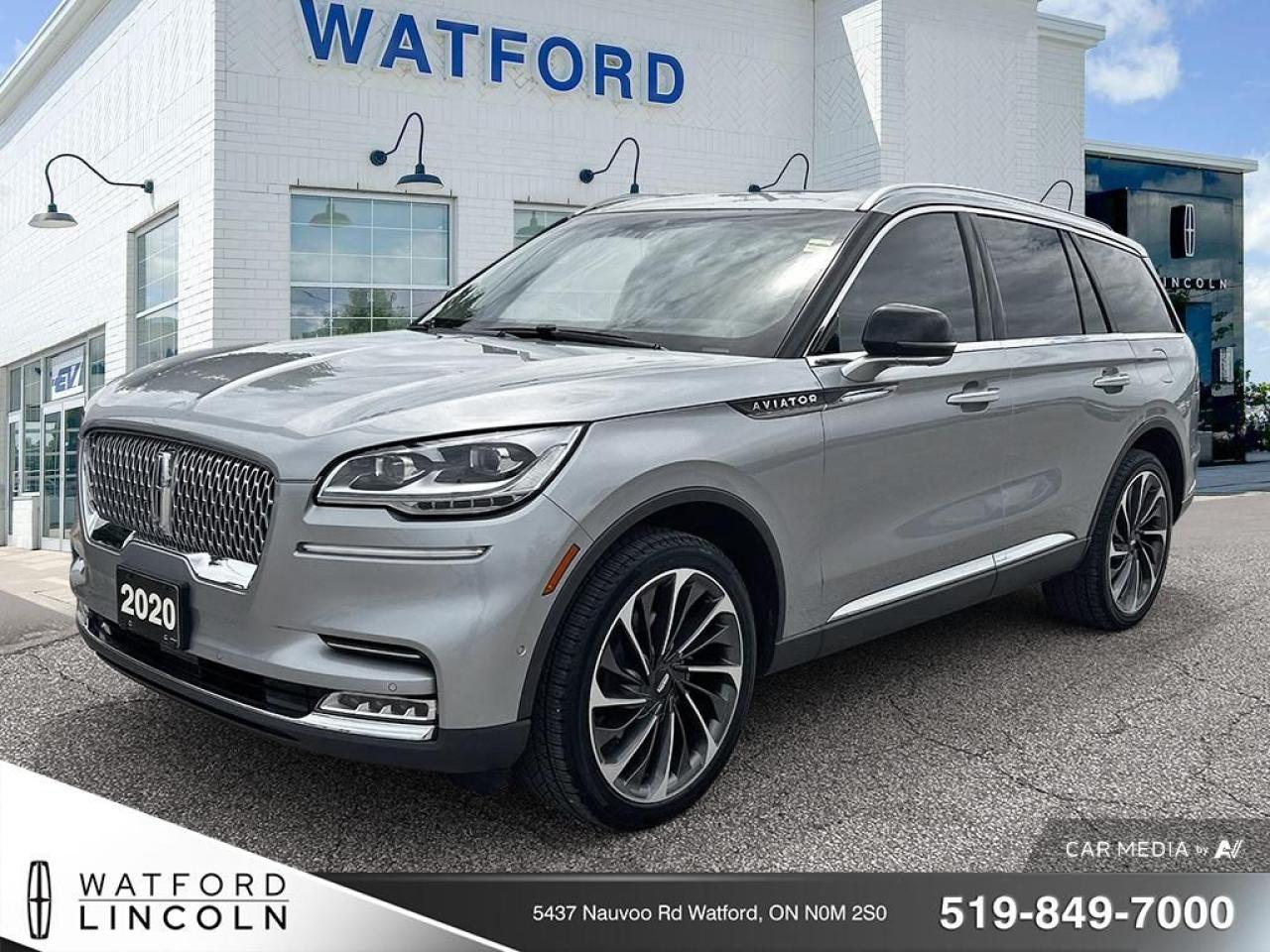 Used 2020 Lincoln Aviator Reserve AWD for sale in Watford, ON