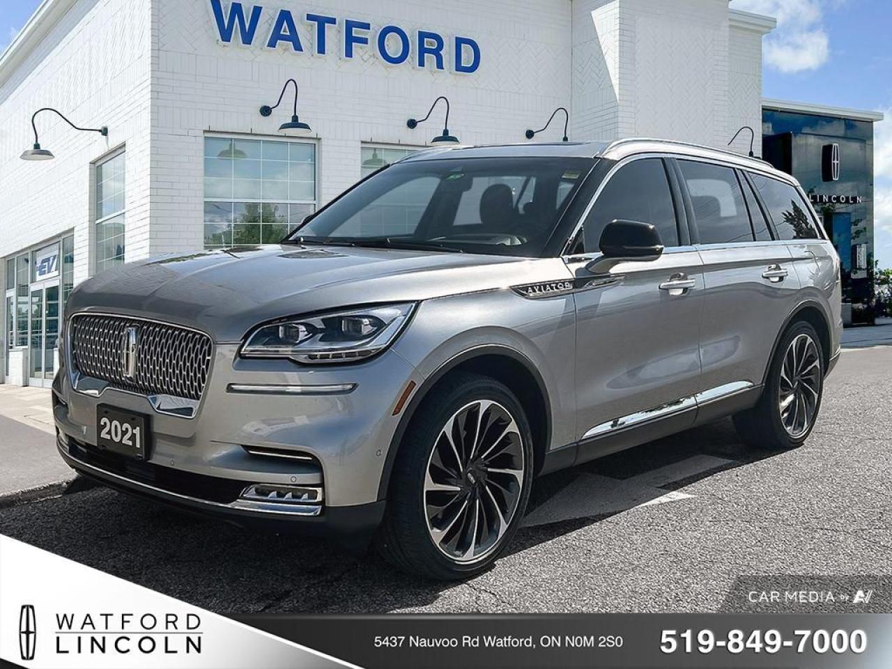 Used 2021 Lincoln Aviator Reserve AWD for sale in Watford, ON