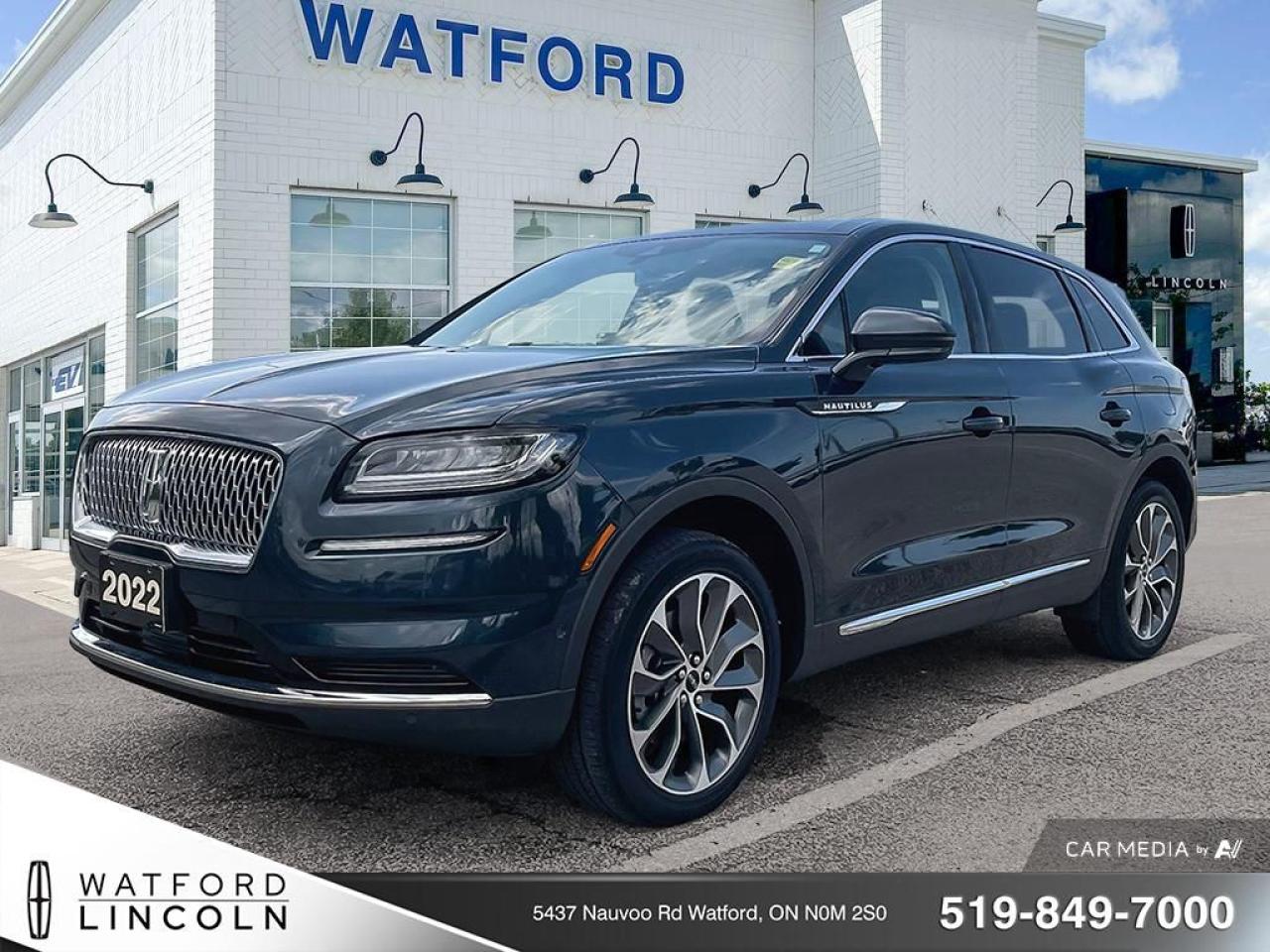 Used 2022 Lincoln Nautilus Reserve AWD for sale in Watford, ON
