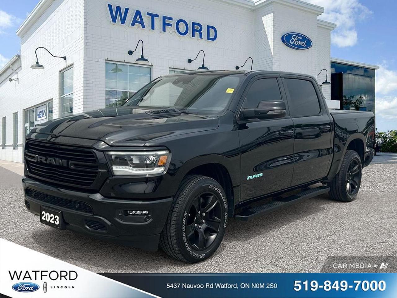 Used 2023 RAM 1500 SPORT 4X4 CREW CAB 5'7