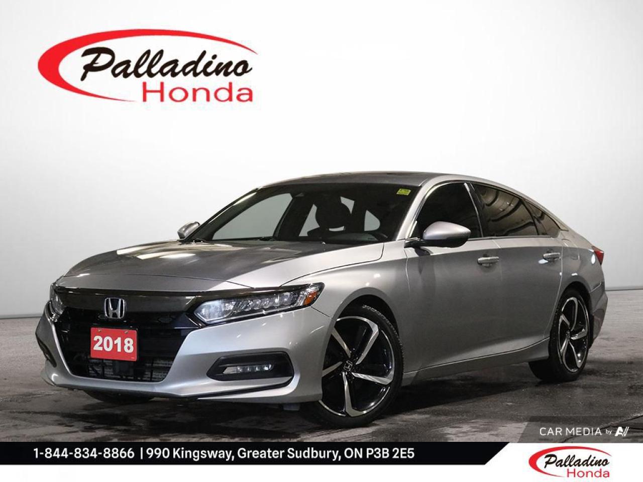 Used 2018 Honda Accord Sedan Sport for sale in Greater Sudbury, ON