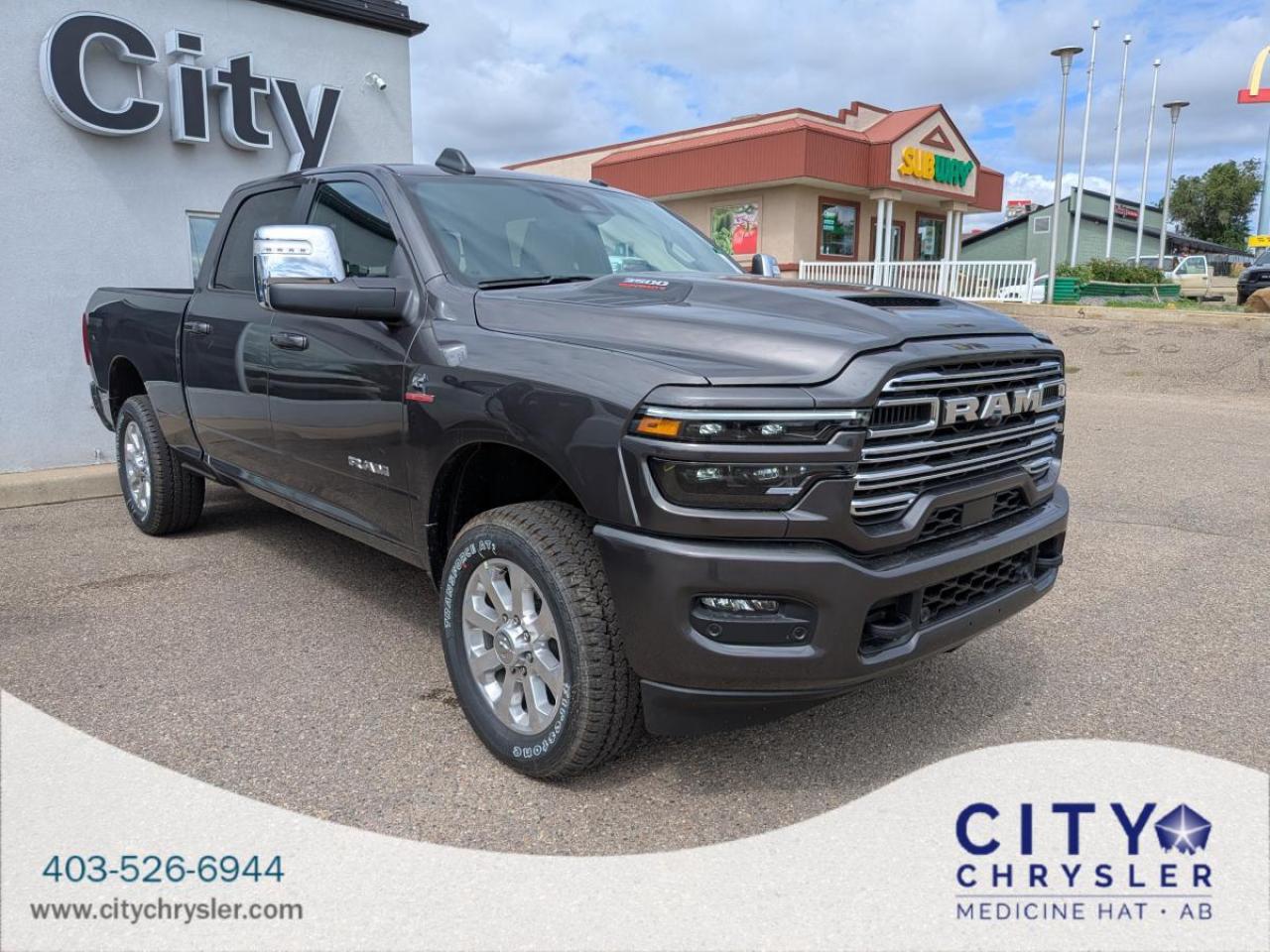 New 2025 RAM 3500 Laramie 4x4 Crew Cab 6'4