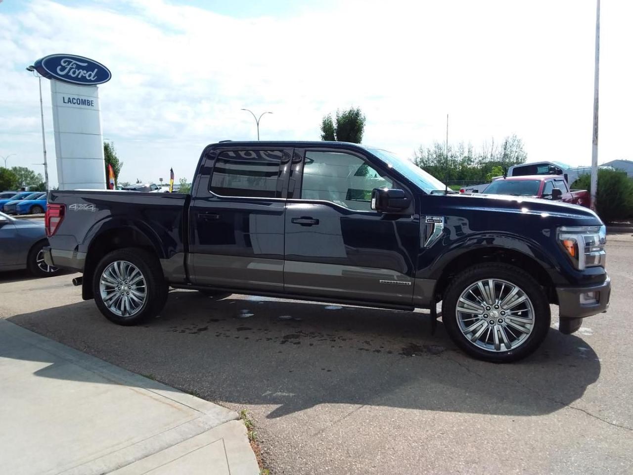 New 2025 Ford F-150 King Ranch for sale in Lacombe, AB