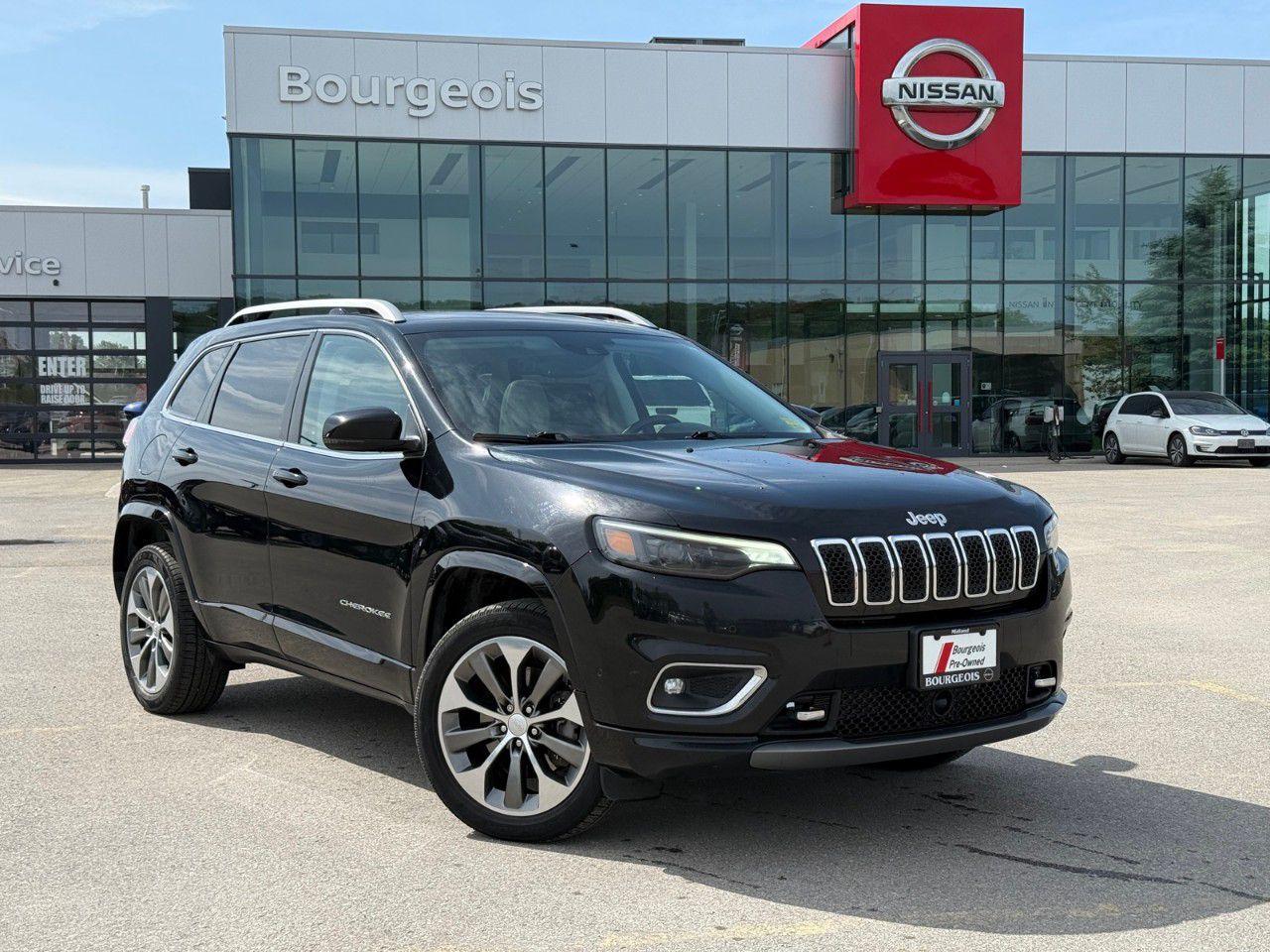 Used 2019 Jeep Cherokee Overland 4x4 for sale in Midland, ON