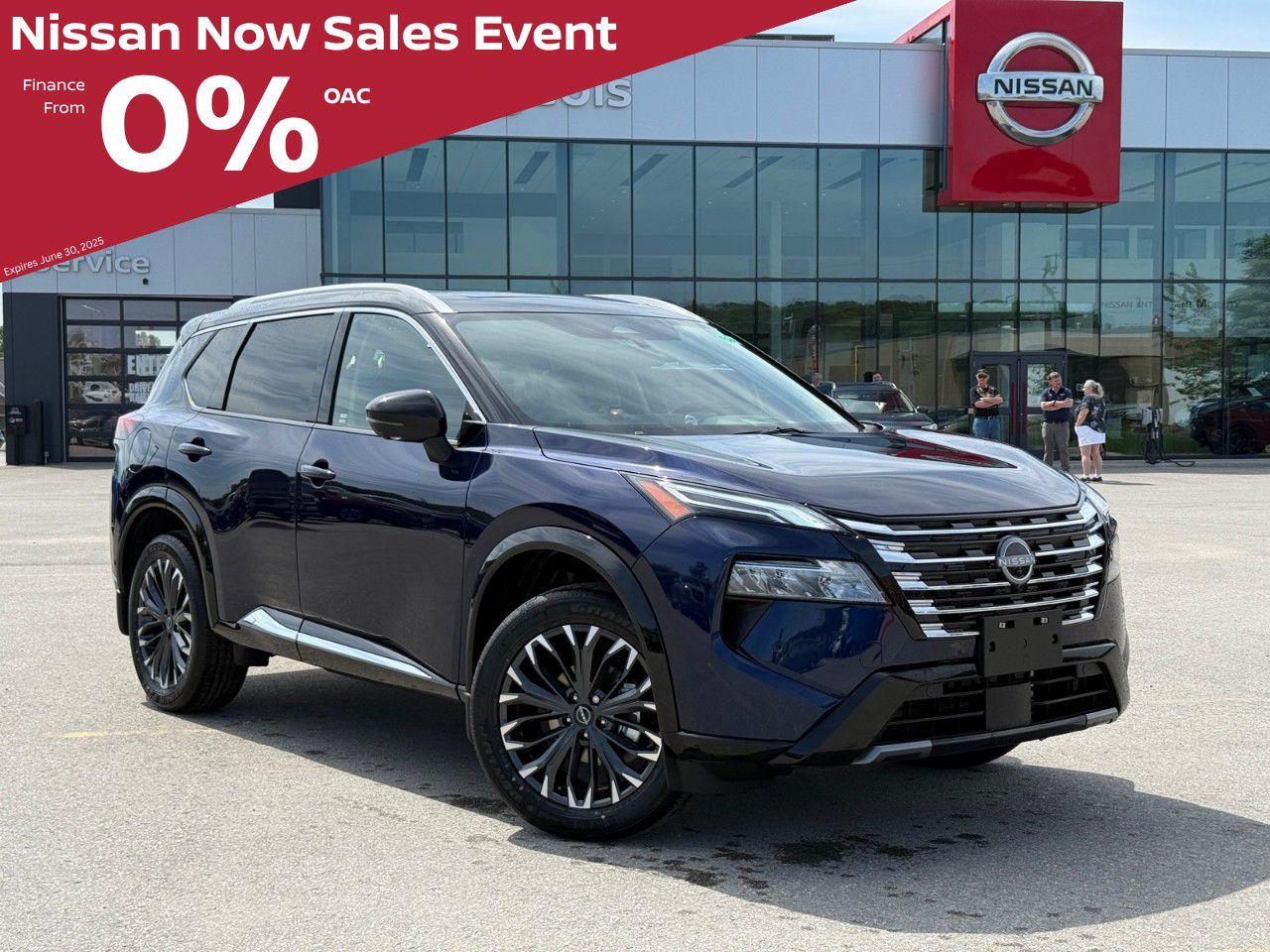 New 2025 Nissan Rogue AWD Platinum for sale in Midland, ON