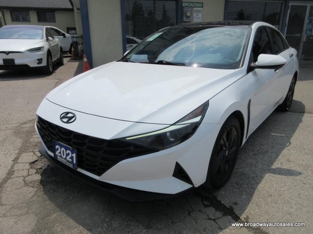 Used 2021 Hyundai Elantra POWER EQUIPPED SEL-VERSION 5 PASSENGER 2.0L - DOHC.. DRIVE-MODE-SELECT.. HEATED SEATS & WHEEL.. BLUETOOTH SYSTEM.. BACK-UP CAMERA.. for sale in Bradford, ON