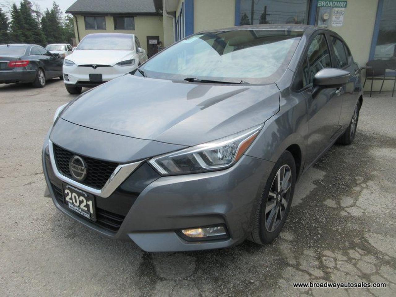 2021 Nissan Versa GREAT VALUE SV-MODEL 5 PASSENGER 1.6L - DOHC.. HEATED SEATS.. TOUCH SCREEN DISPLAY.. KEYLESS ENTRY.. BACK-UP CAMERA.. BLUETOOTH SYSTEM..