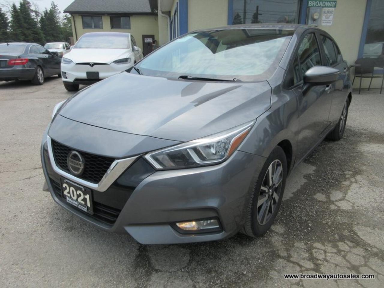 2021 Nissan Versa GREAT VALUE SV-MODEL 5 PASSENGER 1.6L - DOHC.. HEATED SEATS.. TOUCH SCREEN DISPLAY.. KEYLESS ENTRY.. BACK-UP CAMERA.. BLUETOOTH SYSTEM..