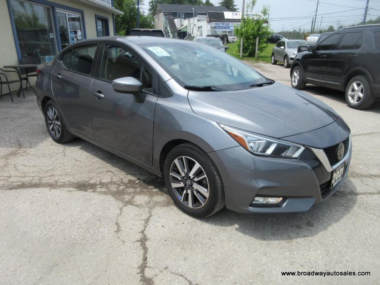 2021 Nissan Versa GREAT VALUE SV-MODEL 5 PASSENGER 1.6L - DOHC.. HEATED SEATS.. TOUCH SCREEN DISPLAY.. KEYLESS ENTRY.. BACK-UP CAMERA.. BLUETOOTH SYSTEM.. Photo4