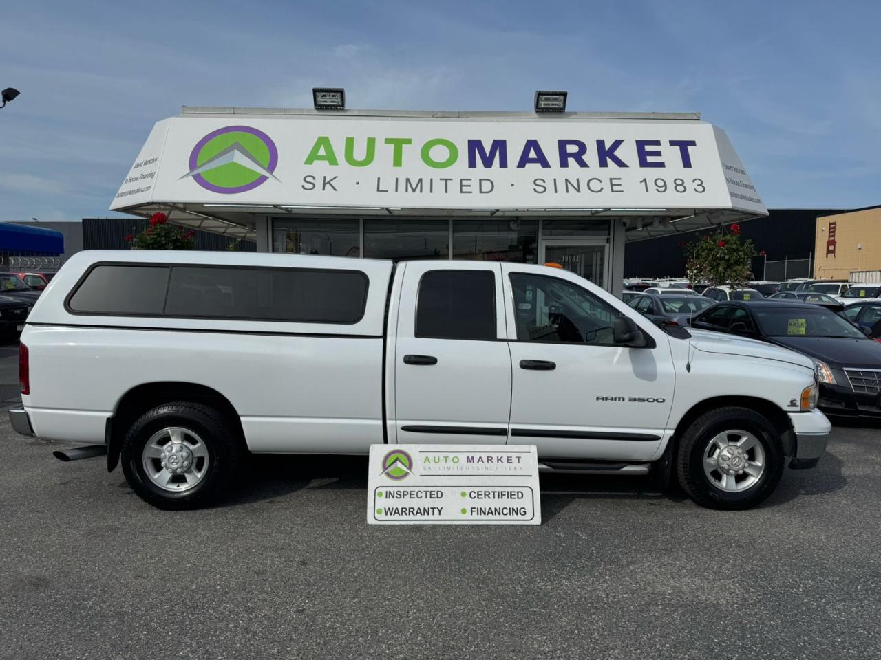 Used 2003 Dodge Ram 3500 SLT HD Quad Cab Long Bed 2WD INSPECTED W/BCAA MBRSHP & WRNTY! for sale in Langley, BC