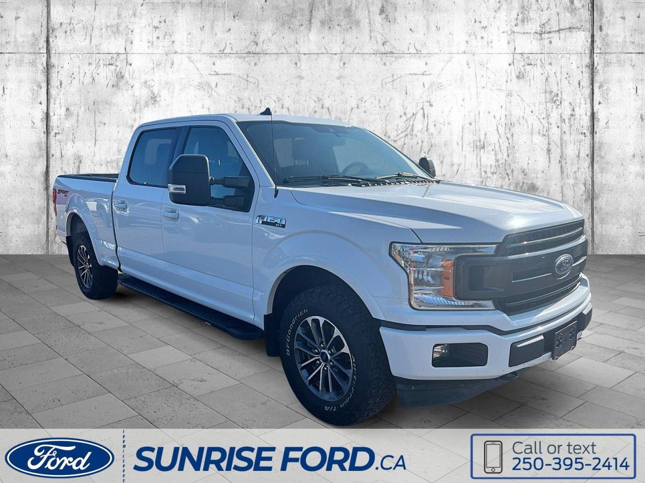 Used 2020 Ford F-150 XLT, LOADLIFTER 5000 SERIES AIR LIFT KIT WITH REMOTE for sale in 100 Mile House, BC