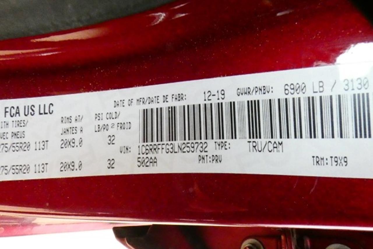 2020 Dodge Ram 1500 Big Horn 4x4 Crew Cab w/Htd cloth, BUC - Photo #19
