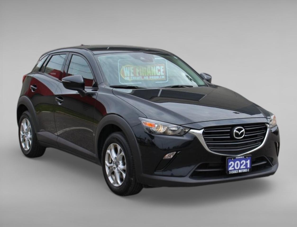 2021 Mazda CX-3 GS*Low Ks*AWD*Heated Leather*Sun Roof*CarPlay Photo2