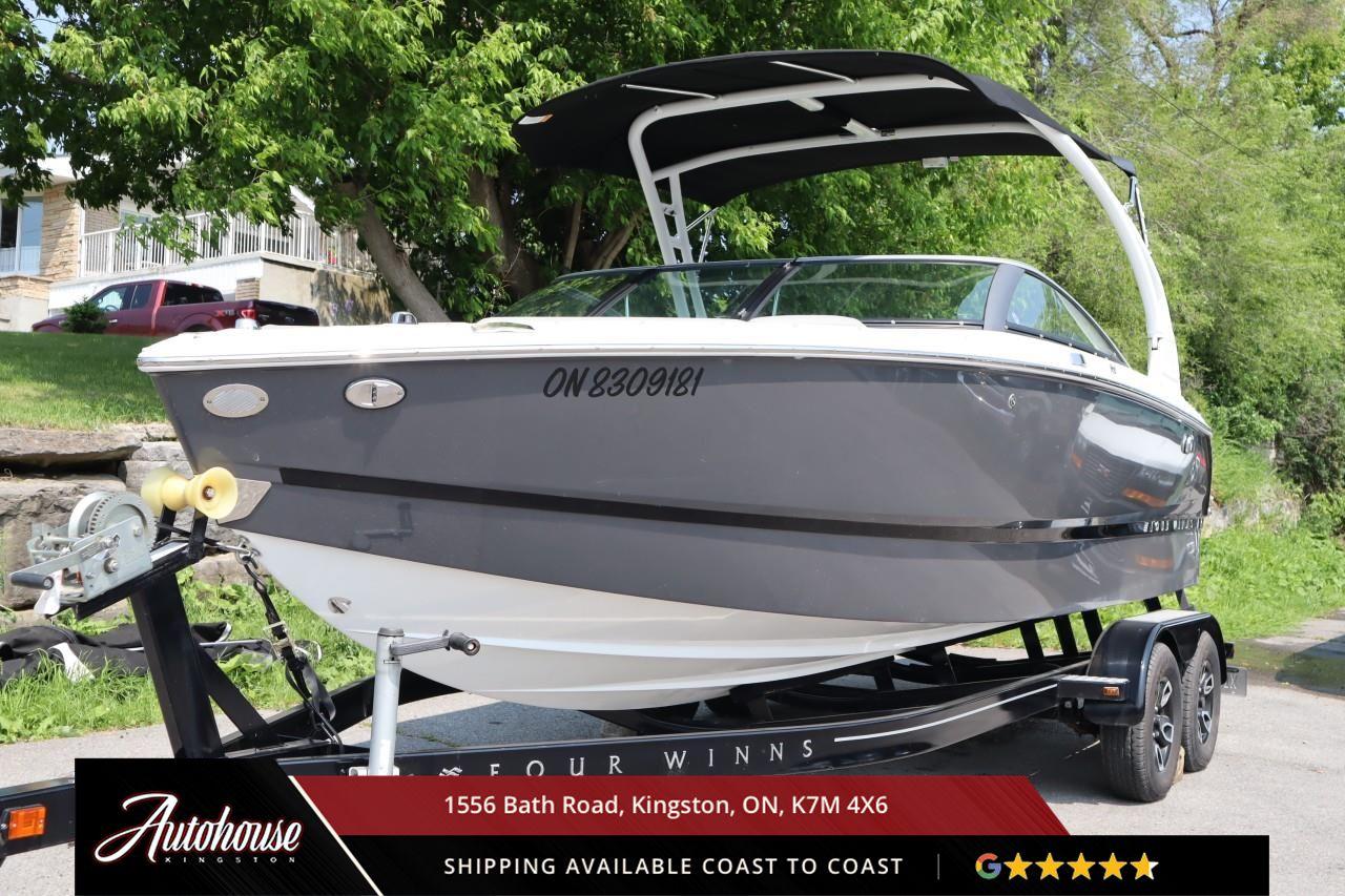 Used 2022 FOUR WINNS H2C OB ONLY 25 HOURS - TRAILER INCLUDED for sale in Kingston, ON
