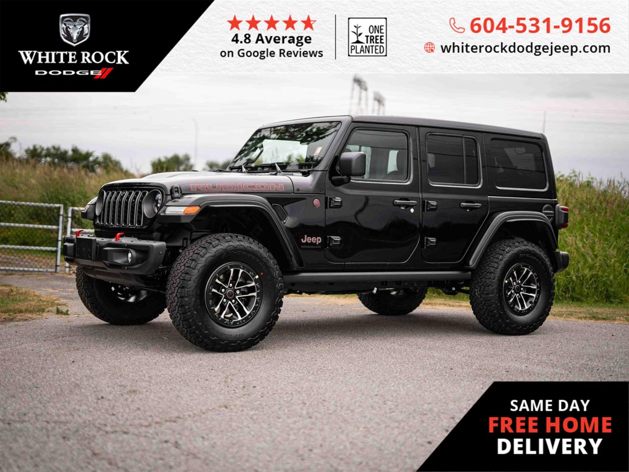 New 2025 Jeep Wrangler RUBICON for sale in Surrey, BC