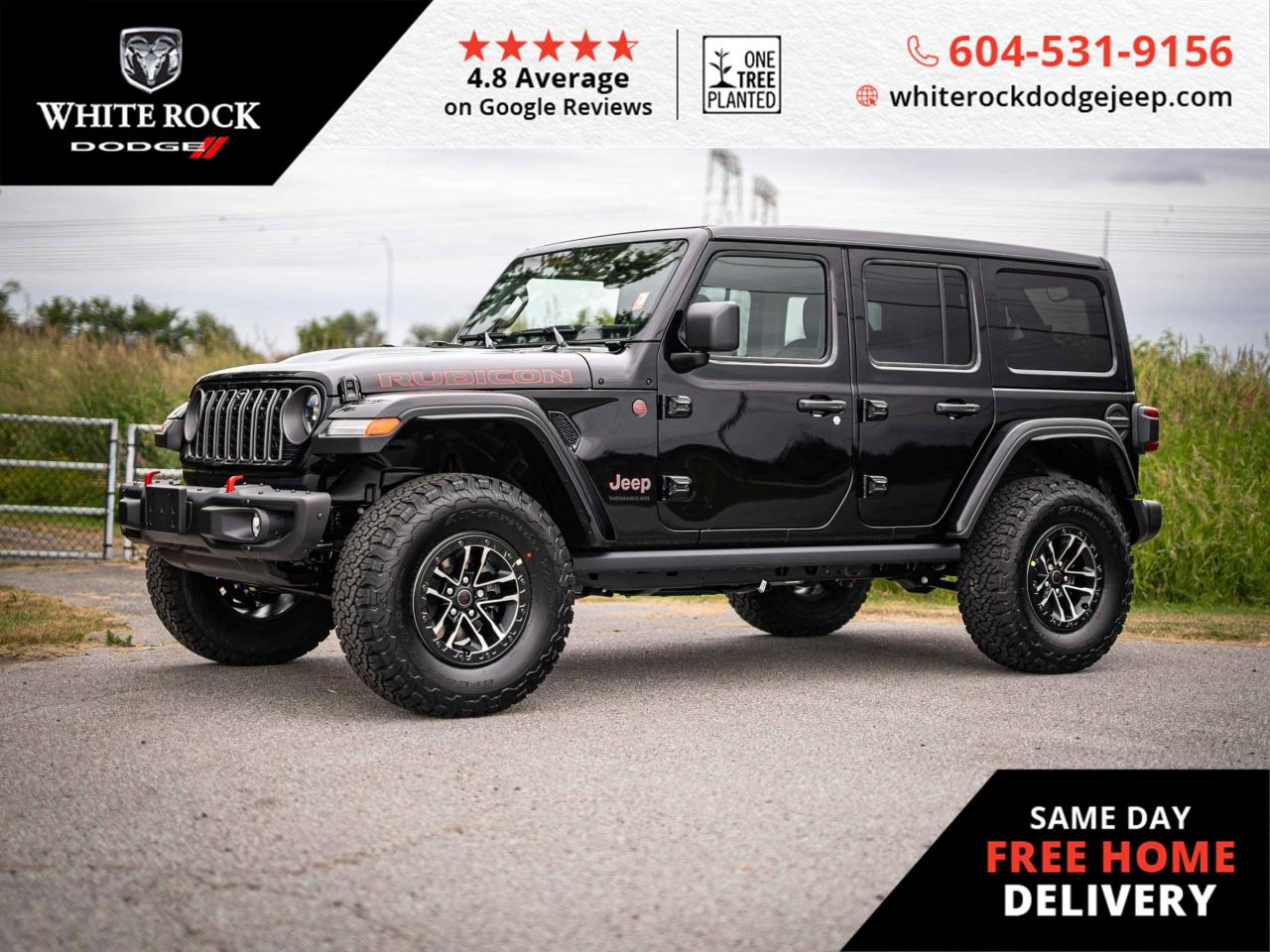 New 2025 Jeep Wrangler RUBICON for sale in Surrey, BC