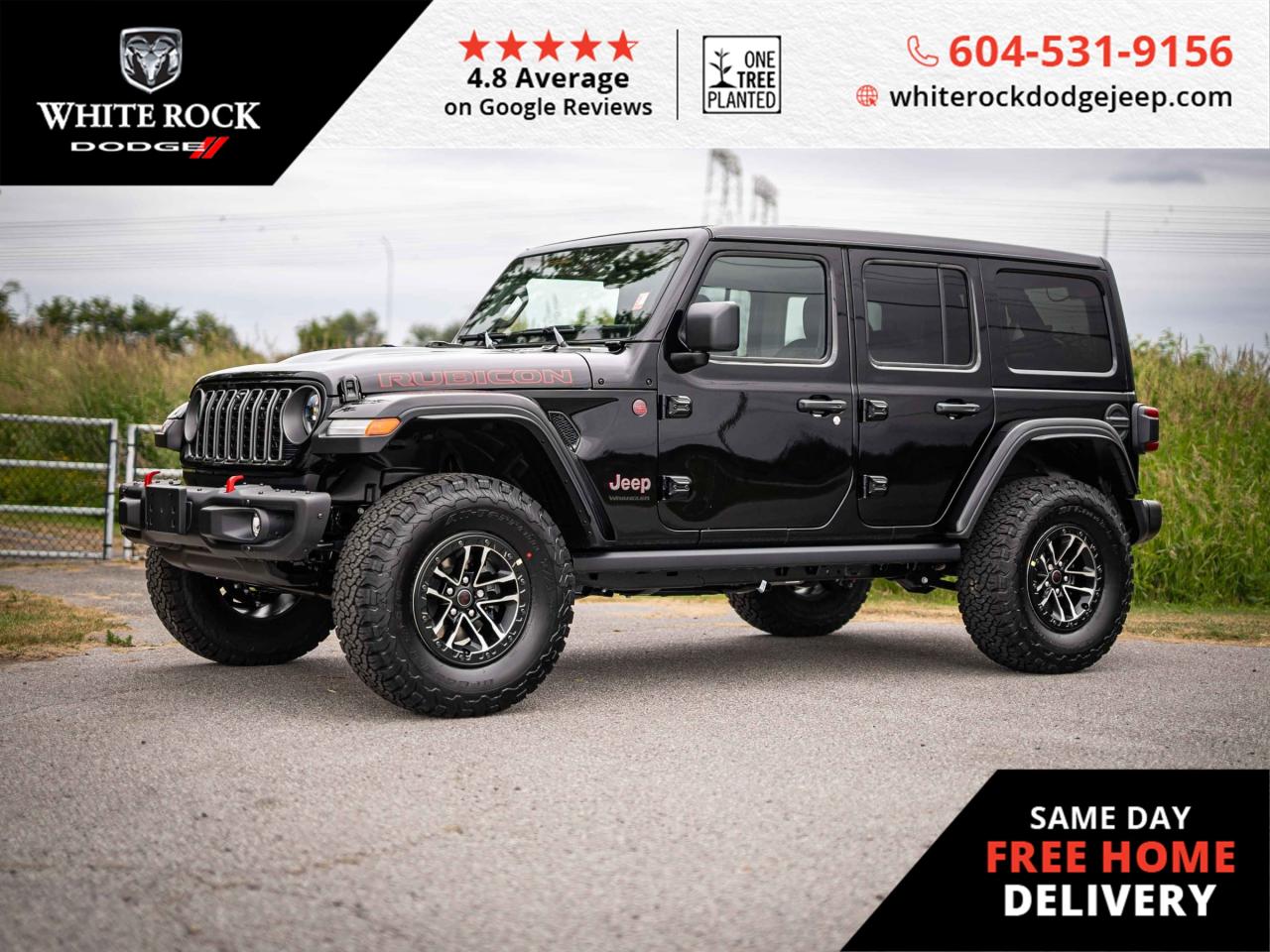 New 2025 Jeep Wrangler RUBICON for sale in Surrey, BC