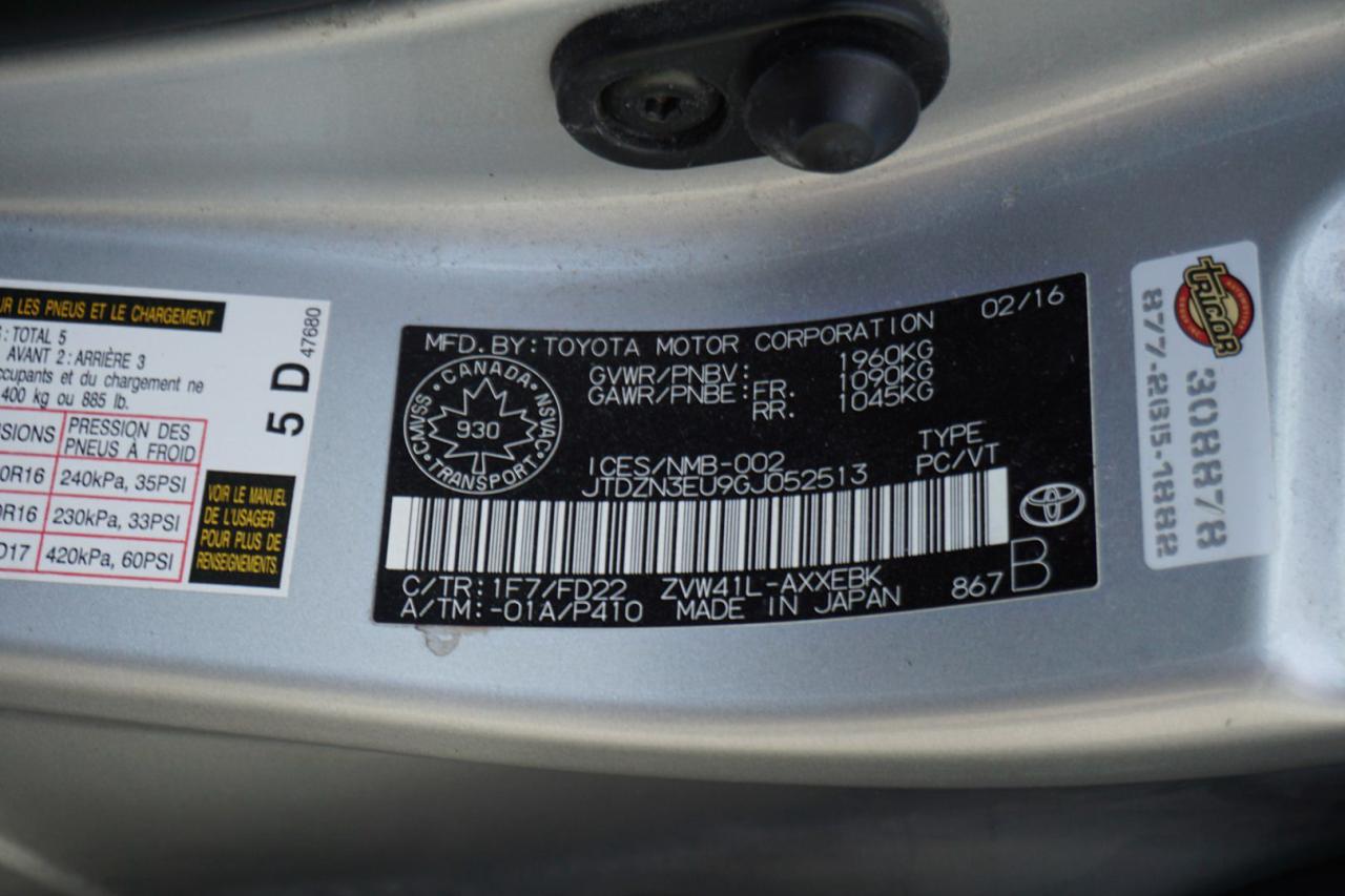 2016 Toyota Prius V FIVE CERTIFIED *ACCIDENT FREE* CAMERA BLUETOOTH CRUISE ALLOYS - Photo #33