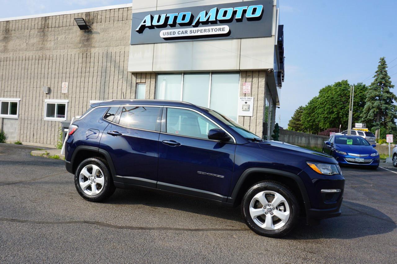 Used 2018 Jeep Compass NORTH 4WD CERTIFIED *FREE ACCIDENT* BLUETOOTH LEATHER HEATED SEATS CRUISE ALLOYS for sale in Burlington, ON