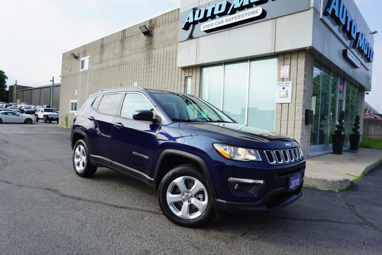 2018 Jeep Compass NORTH 4WD CERTIFIED *FREE ACCIDENT* BLUETOOTH LEATHER HEATED SEATS CRUISE ALLOYS - Photo #8