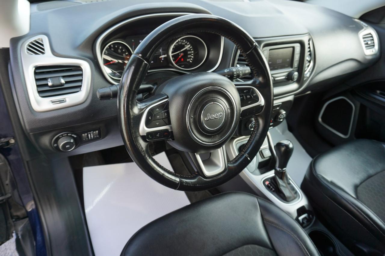2018 Jeep Compass NORTH 4WD CERTIFIED *FREE ACCIDENT* BLUETOOTH LEATHER HEATED SEATS CRUISE ALLOYS - Photo #9