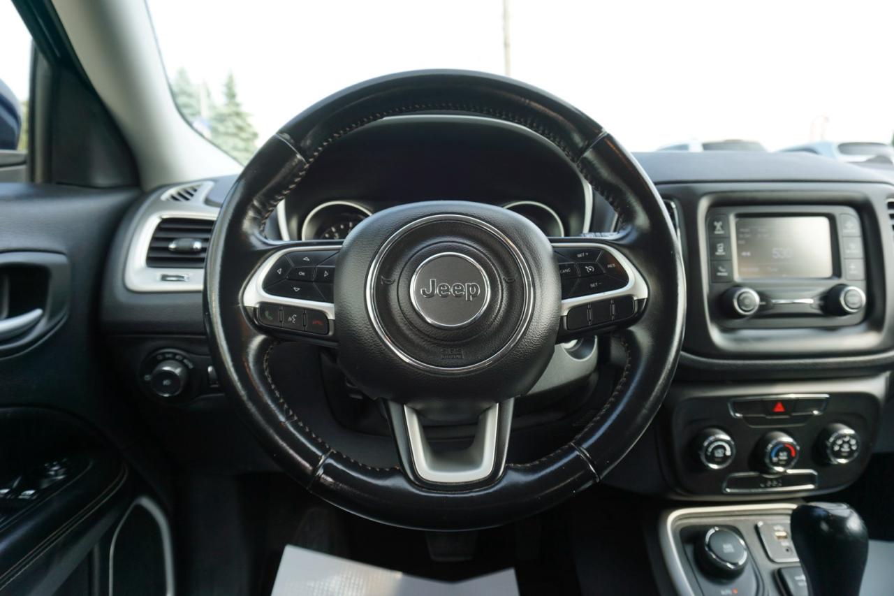 2018 Jeep Compass NORTH 4WD CERTIFIED *FREE ACCIDENT* BLUETOOTH LEATHER HEATED SEATS CRUISE ALLOYS - Photo #10